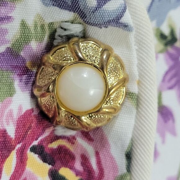 VintageāMs.āBasiaĀ CaliforniaāFloralāBlouse - Picture 4 of 11